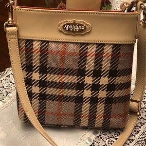 Spartina 449 plaid crossbody